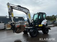 Hjulgrävare Bobcat E55W med tiltrotator och r