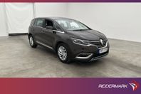 Renault Espace 1.6 160hk 7-Sits Pano HUD Värmare Navi Skinn