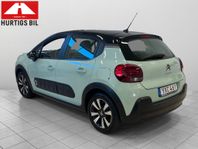 Citroën C3 82 Hk Shine/P-sensor/Keyless/V-Hjul/Kamrem bytt/