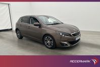 Peugeot 308 2.0 BlueHDi 150hk Allure Panorama Kamera Navi