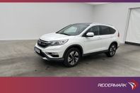 Honda CR-V i-DTEC 4WD 160hk Executive Pano Värm Kamera Drag