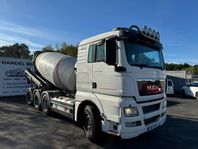 MAN TGX 35.440, 9m3 Betongbil, 37.350mil,  Ny besiktad