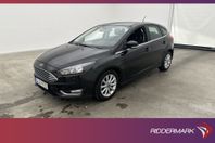 Ford Focus 1.0 125hk Titanium Kamera Navi Rattvärme Keyless