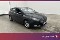 Ford Focus 1.0 125hk Titanium Kamera Navi Rattvärme Keyless