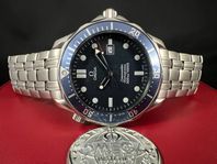 Omega Seamaster Diver 300M 41mm Bond Blå Fullset