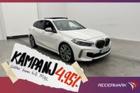 BMW M135i xDrive 306hk Innovation H/K Pano HUD 4,95% Ränta