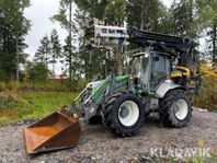 Grävlastare Lännen 8600 E med kran