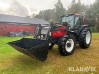 Traktor Valtra Valmet 8450 - Med frontlastare