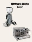 Espressomaskin  Fiorenzato Ducale 2-grupper inkl Grinder