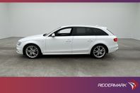 Audi A4 Avant 2.0 TDI 190hk Quattro S-Line Värmare 0,52l/mil