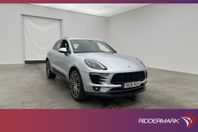 Porsche Macan 258hk PASM PDLS Kamera Navi Skinn 14-Vägs 21"