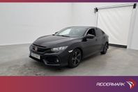 Honda Civic 1.0 CVT 126hk Kamera Navi Farthållare Bluetooth