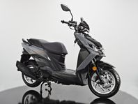 Eu-Moped Sym Jet 4 RX 50 Klass 1 Grå/Svart