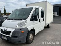 Skåpbil med dubbelhytt Peugeot Boxer van 2.0