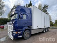 Skåplastbil SCANIA R500 LB 6X2 MHA