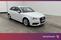 Audi A3 Sportback 1.6 TDI 110hk Sensorer Dragkrok 0,33l/Mil