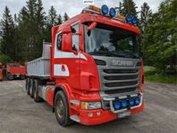 Scania R480 8X4, Laxo Snabblås, Tippbil (Se video)