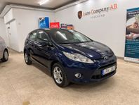 Ford Fiesta 5-dörrar 1.25 Titanium /M-värmare 82hk