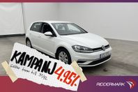 Volkswagen Golf 1.0 TSI 115hk M&K-Värmare Sens 4,95% Ränta