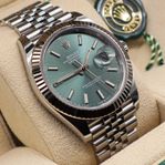 Rolex Datejust 41 ref 126334 | Mintgrön | 2023 | Nyskick