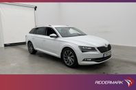 Skoda Superb Kombi TDI 4x4 190hk L&K Värm GPS Kamera Skinn