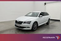 Skoda Superb Kombi TDI 4x4 190hk L&K Värm Kamera Navi Skinn