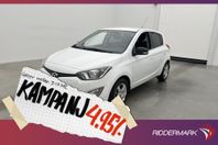 Hyundai i20 1.2 86hk Farthållare Låg-skatt 4,95% Ränta