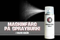 IM MASKINFÄRG - SPRAY - VALFRI KULÖR