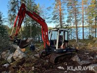 Grävmaskin Kubota KX161-3 med redskap