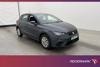 Seat Ibiza EcoTSI 95hk Komfort Sensorer CarPlay Farthållare