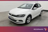 Volkswagen Polo 1.0 TSI 95hk Sensorer Bluetooth 0.54L/Mil