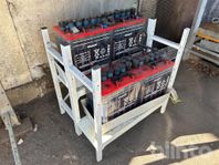 4st Batterier GNB - 12V 1 OPzS 50 LA