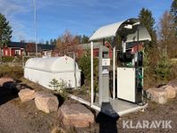 Tankstation GB Tank 10m3, inkl cicstern m.m.