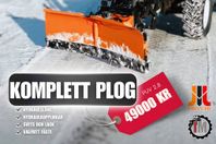 SÄNKT PRIS! KOMPLETT PRONAR PUV 2800 VIKPLOG