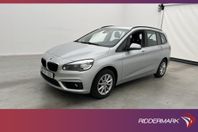 BMW 218 i Gran Tourer 136hk Advantage 7-Sits Kamera Drag