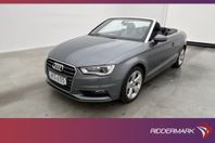 Audi A3 Cabriolet 1.4 TFSI 140hk Sport Audi-Sound Sensorer