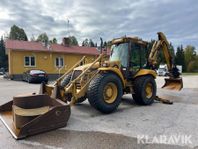 Grävlastare Hydrema 906C med tiltrotator