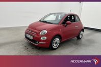 Fiat 500 69hk Lounge Panorama Värmare Sensorer 0,49l/mil