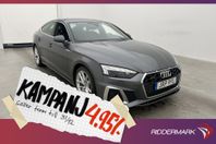 Audi A5 Sportback 45 TFSI Q S-Line Cockpit Värm 4,95% Ränta