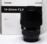 Sigma 14-24/2,8 DG HSM Art  Canon