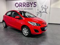 Mazda 2 5-dörrar 1.3 MZR Advance 84hk Låga mil 1ägare V-hjul