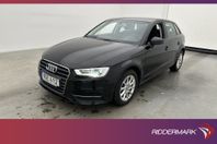 Audi A3 Sportback TFSI 110hk Attraction Sensorer Farthållare