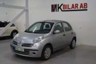 Nissan Micra 5-dörrar 1.2 /NyBesiktigad /NyServad