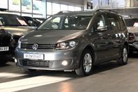 Volkswagen Touran 1.4 TSI DSG7 140hk 7-sits Drag Backkamera