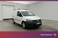 Volkswagen Caddy 2.0TDI Värmare Dragkrok V-inredd Moms