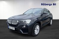 BMW X4 xDrive30d 258hk/ Nav/ Drag / 360 kamera / Vinterhjul