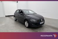 Volkswagen Polo 1.0 TSI 95hk Farthållare Lågskatt 0,47l/Mil