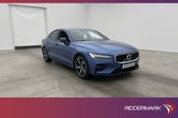 Volvo S60 T5 250hk R-Design Pano H/K HUD VOC 360° BLIS