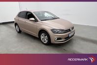 Volkswagen Polo 1.0 TSI 95hk Sensorer Farthållare 0,46l/Mil