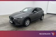 Mazda CX-3 SKYACTIV-G 121k Vision Navi Sensorer Rattvärme